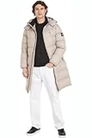 Calvin Klein Jeans Essentials Down Long Parka J30J324056 Chaquetas Acolchadas de Plumas, , XS para Hombre