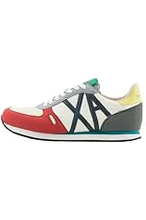 Armani Exchange Logotipo Rio, Essential, Side, Zapatillas Hombre, , 39.5 EU