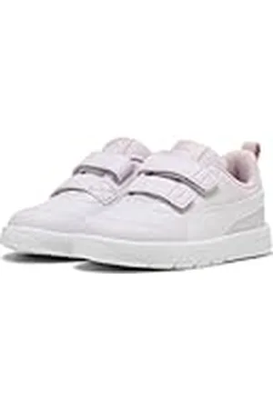PUMA COURTFLEX V3 V INF, Zapatillas Unisex bebé, Lilac Frost White-Rose Mauve, 22 EU