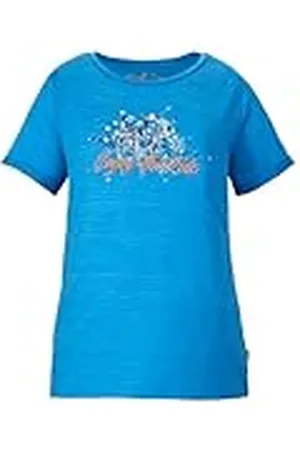 Killtec Mujeres Camiseta Funcional KOS 260 WMN TSHRT, Blue, 36, 41272-000