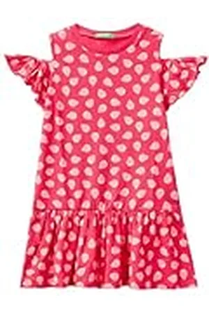 Benetton Vestido 3m39gv00u, , 18 Meses Niñas y niñas
