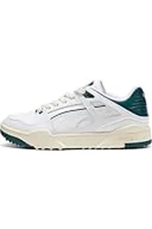 PUMA Slipstream G, Zapatillas Hombre, Blanco Varsity Green, 41 EU