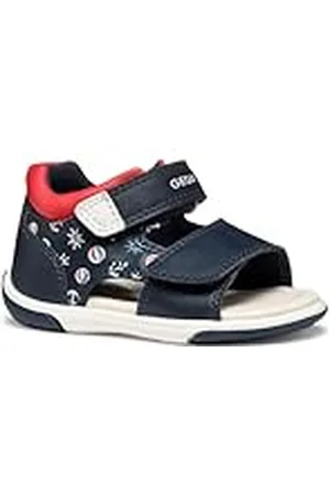 Geox B Sandal ZAPITO Boy, Sandalia Bebé-Niños, Navy/Red, 22 EU