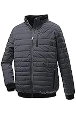Stoy Chaqueta acolchada para hombre Thiant Mn Quilted Jckt A con capucha enrollable, tallas grandes