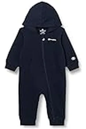 Champion Legacy American Classics TD-Newborn Hooded Rompers Powerblend Fleece Mono Corto, , 3 Meses para Bebés
