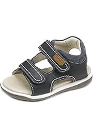 Garvalin 182452, Sandalias con Punta Abierta Niño, Azul (Light Blue), 28 EU