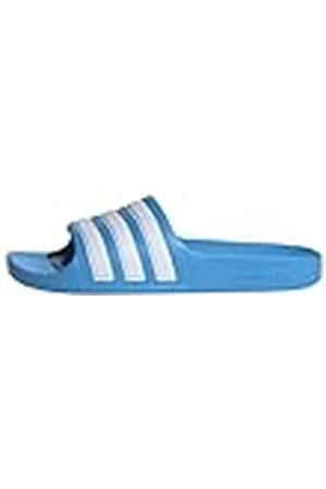 adidas Adilette Aqua Slides Kids, SE DESLIZA, Blue Burst/Cloud White/Blue Burst, 29 EU
