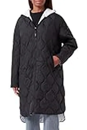 Replay W7801 Fine Dull Poly Abrigo, , L para Mujer
