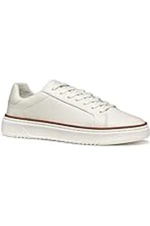 Geox U ZACKERTY A, Zapatillas Hombre, White, 44 EU