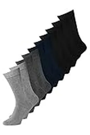 JACK & JONES Calcetines Jens para hombre (paquete de 10)