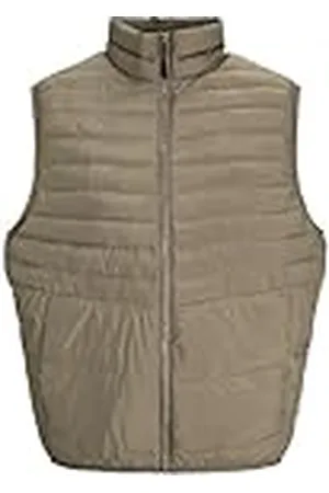 JACK & JONES JACK&JONES PLUS Jjestate Packable BW Collar PLS Chaleco Acolchado, , XXXXXXL para Hombre