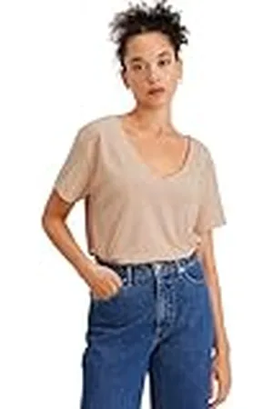 Dockers Deep V Neck tee Tés, , L para Mujer