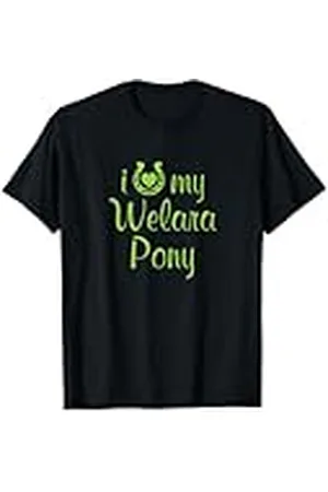 Hip Entrenador ecuestre I Love My Welara Pony Horse Camiseta