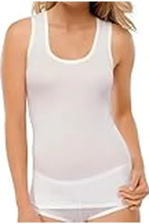 Schiesser Tank Top147197 Camiseta Tirantes, , 40 para Mujer