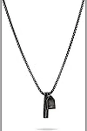 Fynch-Hatton Collar con colgante de acero, 60, Acero inoxidable, No es una piedra preciosa