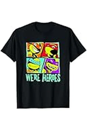Teenage Mutant Ninja Turtles Pop Art Box Up Comic Ninjas Camiseta