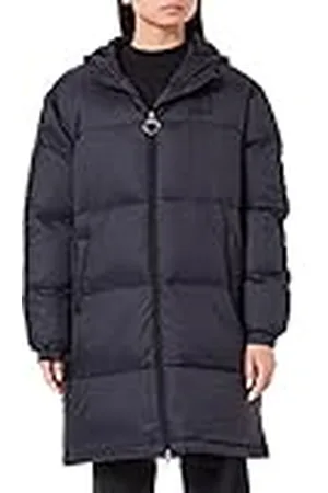 Fila Berislav Long Padded Coat, Chaqueta para Mujer, Negro , S