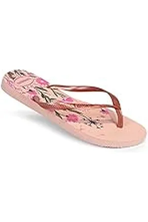 Havaianas Slim Organic, Sandalias Mujer, Ballet Rose/Golden Blush/Rosa, 35/36
