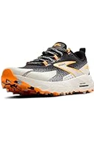 Brooks Cascadia 18, Sneaker Hombre, Bonnie Blue Blue Ribbon Orange, 44 EU
