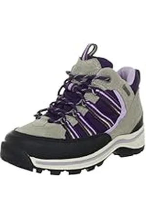 Timberland MAHOOSC GTX LCHKR GRY/PRP 2271R - Zapatos de Cuero Nobuck para niña, Color , Talla 32