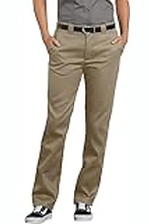 Dickies S/Stght Work Pant Pantalones, Beige , 32W / 32L Hombre