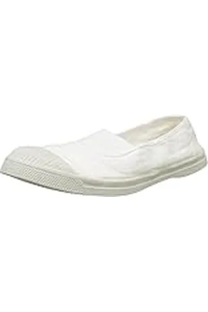 Bensimon Tennis Elastique Femme, Zapatillas Mujer, Blanco (Blanc), 37 EU