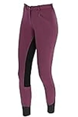 Covalliero Economic - Pantalones de equitación para niños, Color Mora, 128