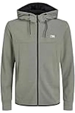 JACK & JONES Jcoair Sweat Zip Hood Noos. Sudadera con Capucha, , XS para Hombre