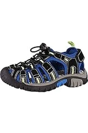 mc kinley McKINLEY Vapor II, Sandalias Unisex niños, Schwarz (Black/Blue/Lime 914), 23 EU
