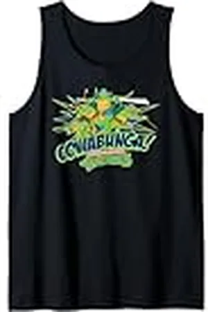 Teenage Mutant Ninja Turtles ¡TMNT Cowabunga! Leo, Raph, Donnie y Mikey Camiseta sin Mangas