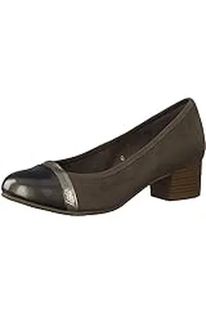 Jana Softline 8-22366-41 Komfortable Mehrweite Bequemschuh Lackkappe Alltagsschuhe Business Festlich, Zapatos de Tacón Mujer, , 38 EU Ancho