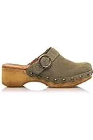 MTNG Zapatos de tacón Mujer Zapatos de tacón Elois 59634 Mujer | De Piel, con Interior Piel y Punta Redonda | Zapatos de tacón Casual | sin Cierre-Abiertos | 57270 |