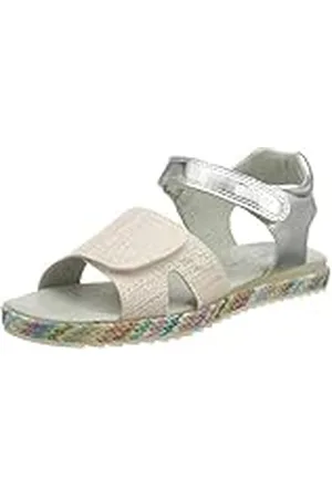 Richter Kinderschuhe Romea, Sandalia Niñas, Potpourri/Silver, 25 EU