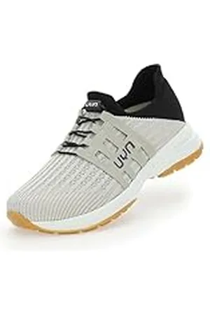 UYN Haru, Sneaker Hombre, Gris Perla/Negro, 41 EU