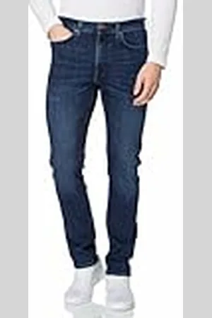 Tommy Hilfiger Hombre Pantalón Vaquero Core Slim Bleecker Stretch, Azul (Bridger Indigo), 32W / 34L