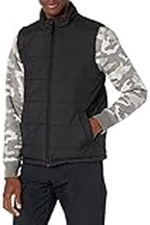 Amazon Chaleco Acolchado en Tejido de Grosor Medio Hombre, , XS