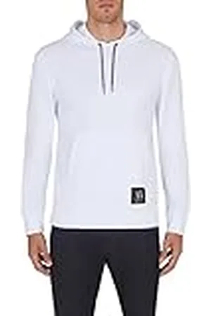 Armani Exchange Sudadera de algodón French Terry Basic con Capucha, , M para Hombre