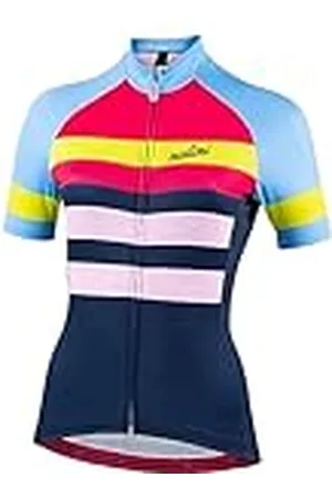 Nalini 03372505200C000.10 Adelina Mujer T-Shirt Light Blue/Fuchsia/Yellow/White/Blue 3XL