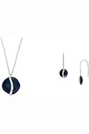 Skagen Collar y Pendientes Mujer Sofie Sea Glass, Acero Inoxidable Plata, Set