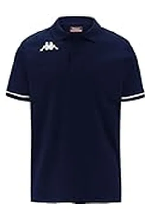Kappa Camiseta BARLI, Polo para Hombre, /Blanco, S