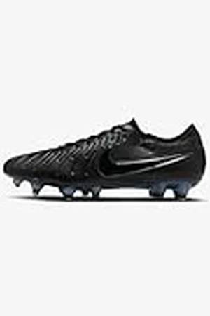 Nike Legend 10 Elite Soft-Ground-Pro AC, Zapatillas de fútbol Hombre, Black/Black/Deep Jungle, 45.5 EU
