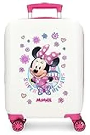 Disney Joumma Minnie Helpers Maleta de Cabina 33x50x20 cms Rígida ABS Cierre de combinación Lateral 28,4L 2 kgs 4 Ruedas Dobles Equipaje Mano