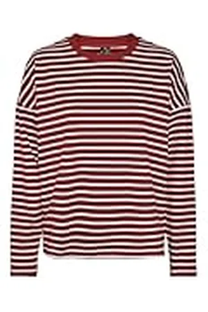 VERO MODA Vmabby LS Top De Cuello Redondo Jrs Noos Camiseta de Manga Larga, , M para Mujer