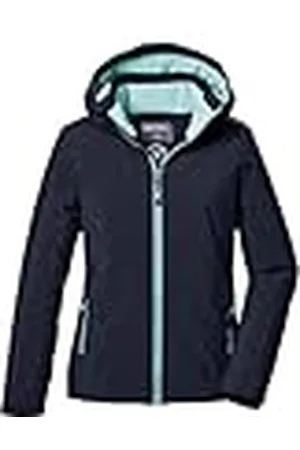 Killtec KOW 352 GRLS JCKT, Chaqueta funcional/chaqueta outdoor con capucha Niñas, dunkelnavy