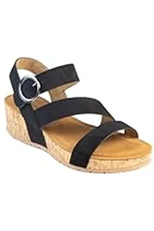 Chattawak 18hlilouvnoir39, Sandalia con talón Mujer, , 39 EU
