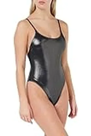 Calvin Klein Scoop Back One Piece KW0KW02255 Espalda en Cucharada, , L para Mujer