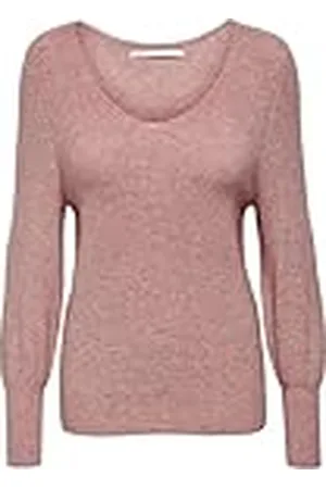 ONLY Onlatia L/S Jersey con Cuello en V Knt Noos Suéter, , XL para Mujer