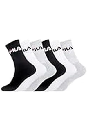 Fila Calcetines Hombre, algodón, lote de 6, ajuste óptimo y transpirable