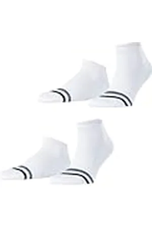 ESPRIT Accent Stripe Multipack M Sn algodón lisos 2 pares, Calcetines cortos Hombre, , 43-46