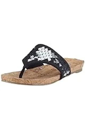 Buffalo Sandalias de Tela para Mujer, Color , Talla 39